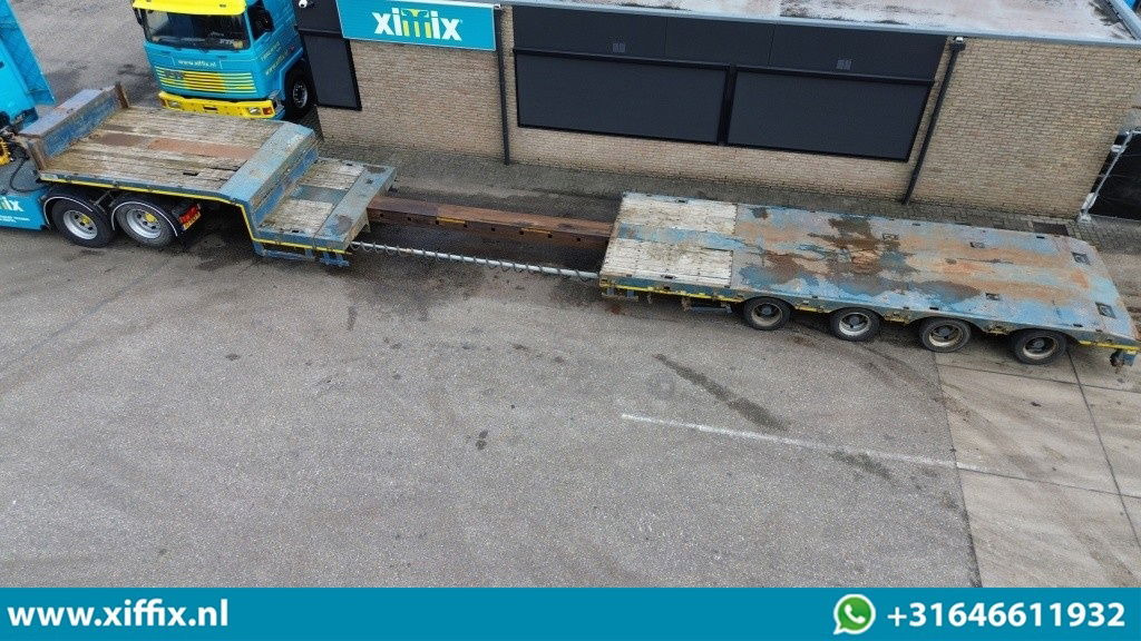 ES-GE 4-ass. Uitschuifbare semi dieplader / 78 cm. Hoog / 2x naloop gestuurd - عربة مسطحة منخفضة نصف مقطورة: صور 2 ES-GE 4-ass. Uitschuifbare semi dieplader / 78 cm. Hoog / 2x naloop gestuurd - عربة مسطحة منخفضة نصف مقطورة: صور 2