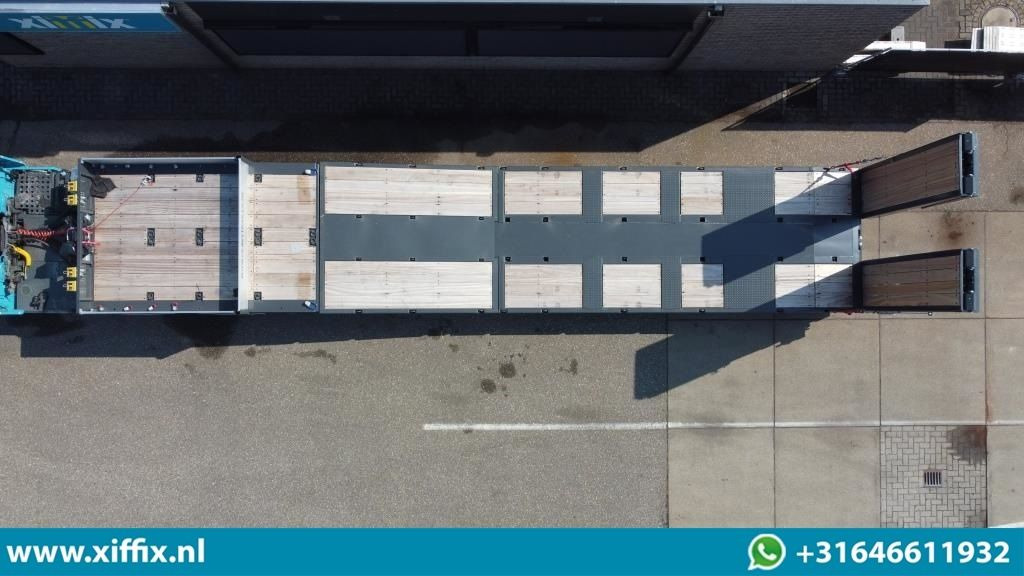 Faymonville TE Huur 3-ass. Semi dieplader met dubbele hydr. Kleppen en hefbed / - عربة مسطحة منخفضة نصف مقطورة: صور 3 Faymonville TE Huur 3-ass. Semi dieplader met dubbele hydr. Kleppen en hefbed / - عربة مسطحة منخفضة نصف مقطورة: صور 3