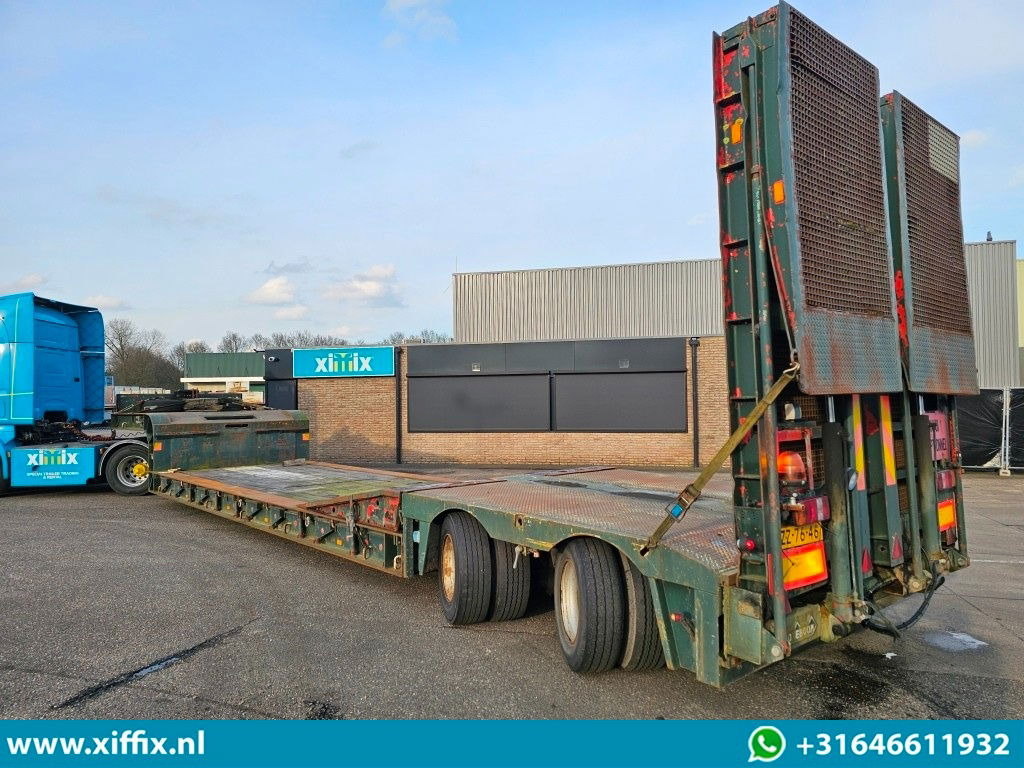 Nooteboom 2-ass. Dieplader met dubbele hydr. Kleppen / 2x gestuurd - عربة مسطحة منخفضة نصف مقطورة: صور 4 Nooteboom 2-ass. Dieplader met dubbele hydr. Kleppen / 2x gestuurd - عربة مسطحة منخفضة نصف مقطورة: صور 4