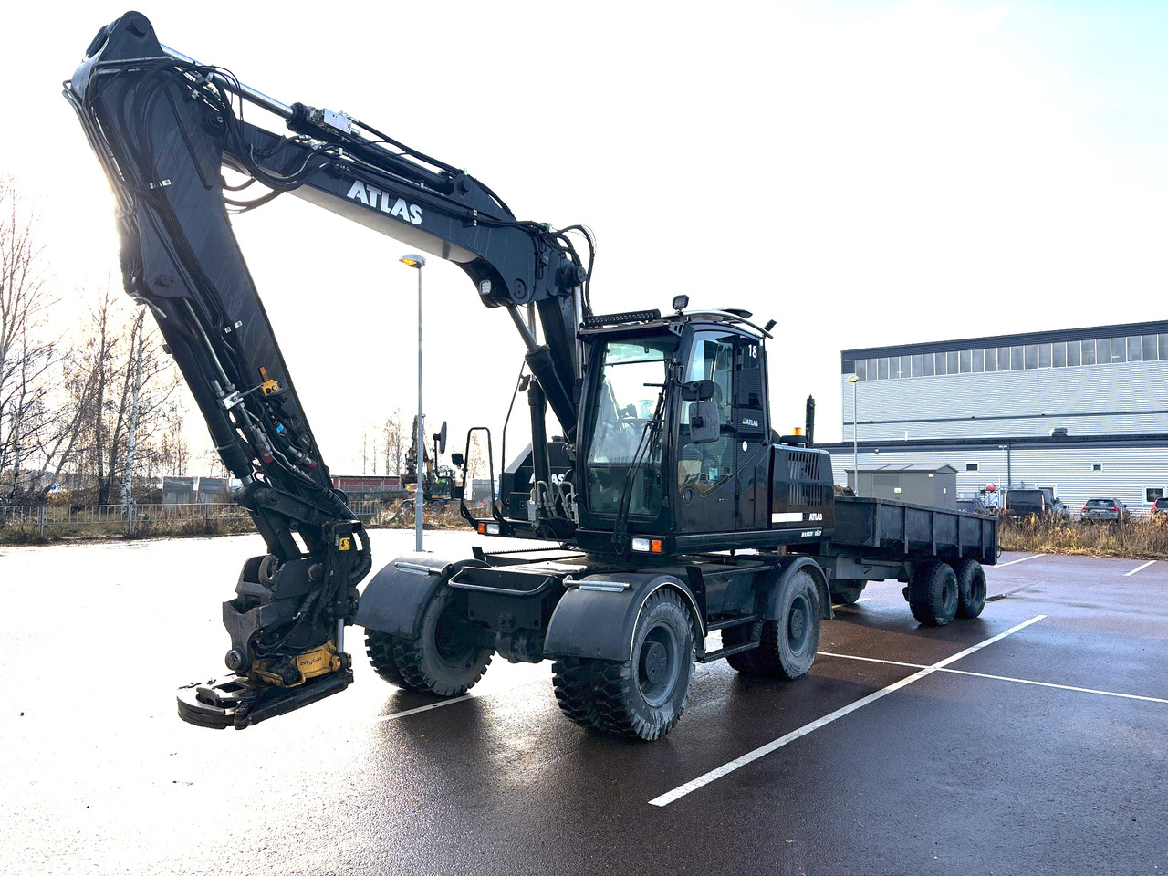 Atlas 160W - حفارة على عجلات: صور 1 Atlas 160W - حفارة على عجلات: صور 1