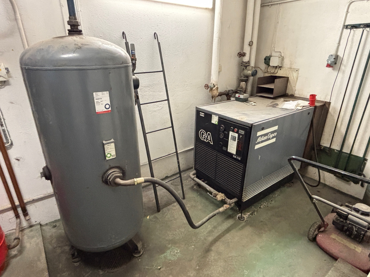 Atlas Copco GA 115 - ضاغط الهواء: صور 1 Atlas Copco GA 115 - ضاغط الهواء: صور 1