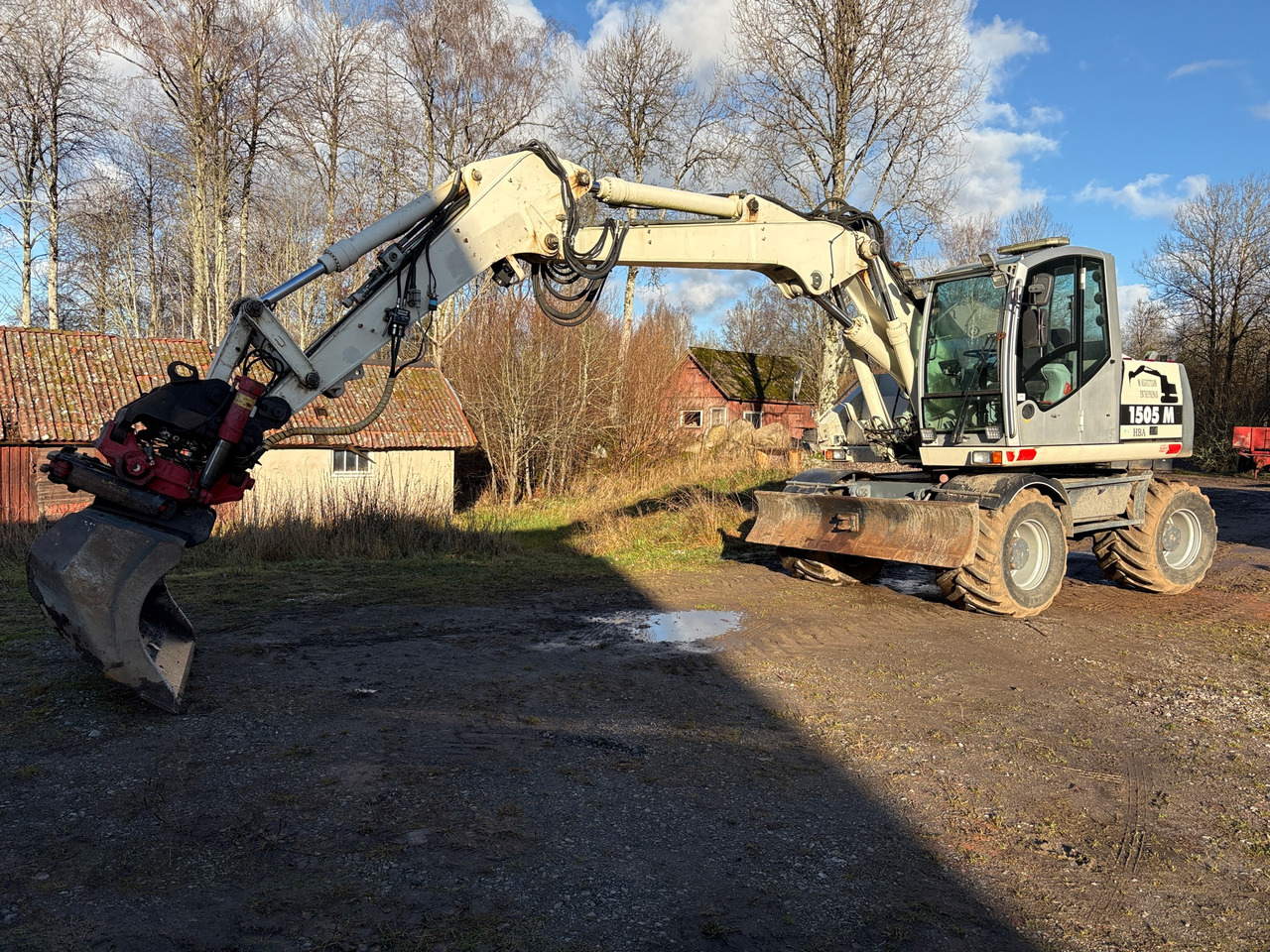 Atlas-Terex 1505 M - حفارة على عجلات: صور 1 Atlas-Terex 1505 M - حفارة على عجلات: صور 1