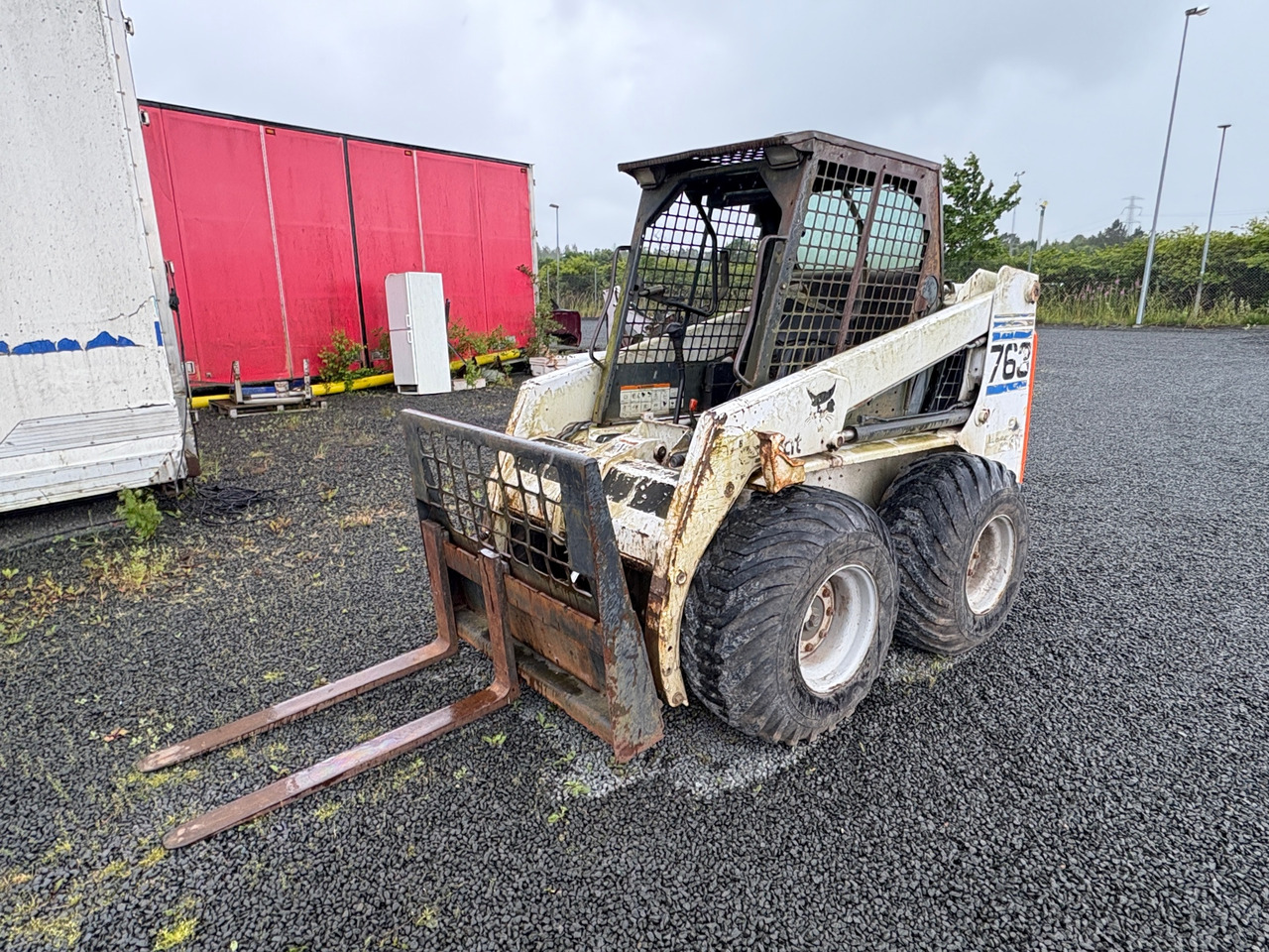 Bobcat 763 - اللودر بعجل: صور 1 Bobcat 763 - اللودر بعجل: صور 1