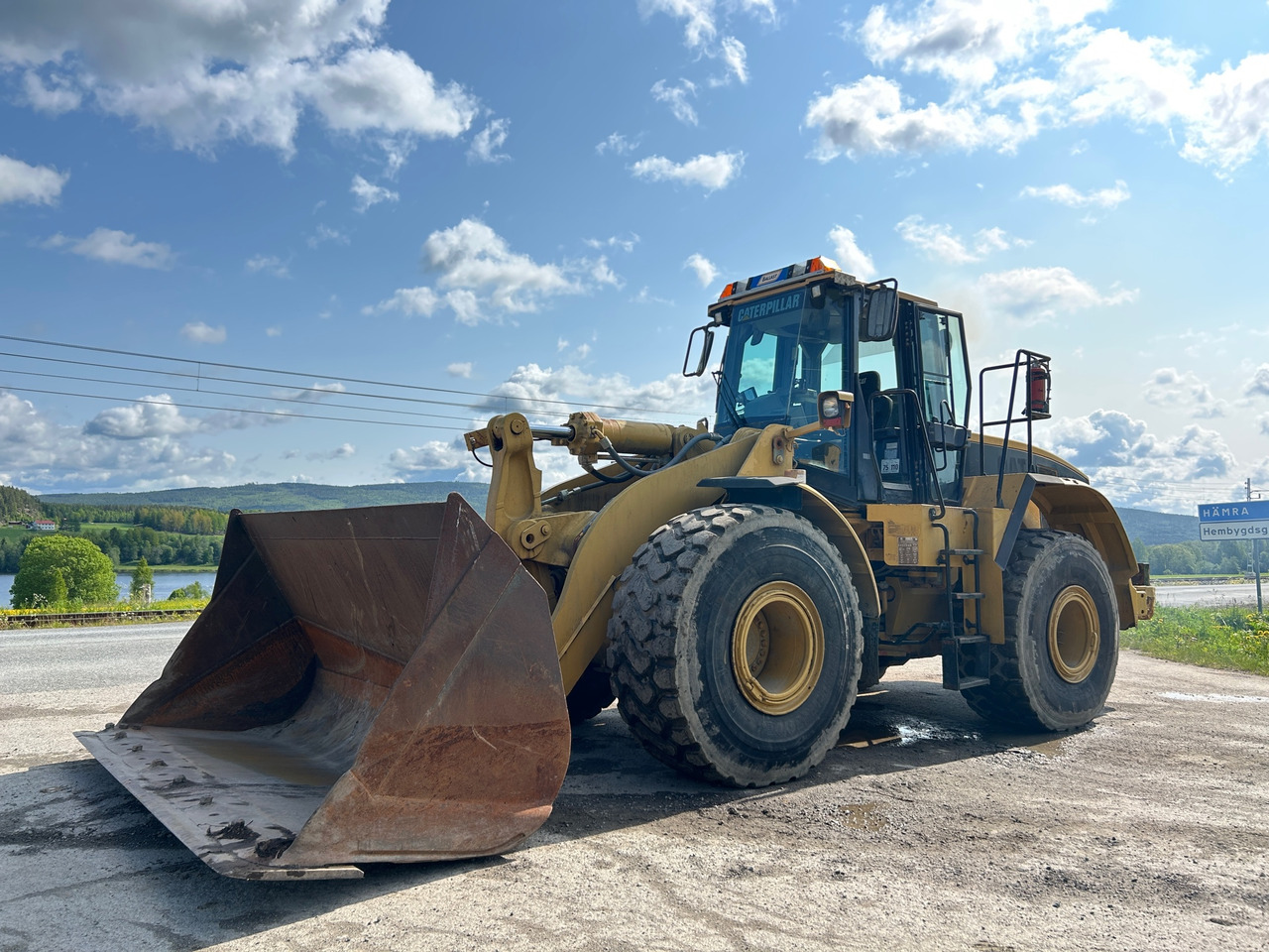 CAT 966G - اللودر بعجل: صور 1 CAT 966G - اللودر بعجل: صور 1