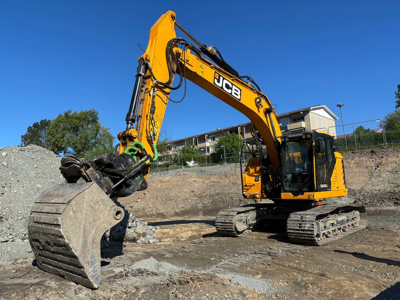 JCB 245XRL - حفارة: صور 1 JCB 245XRL - حفارة: صور 1