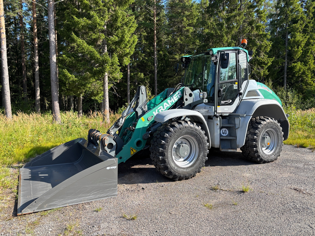 Kramer KL60.8 - اللودر بعجل: صور 1 Kramer KL60.8 - اللودر بعجل: صور 1