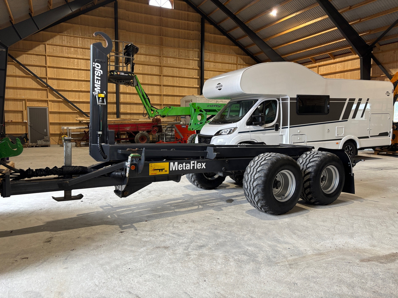 Metsjö MetaFlex 45 - المقطورة الزراعية: صور 1 Metsjö MetaFlex 45 - المقطورة الزراعية: صور 1