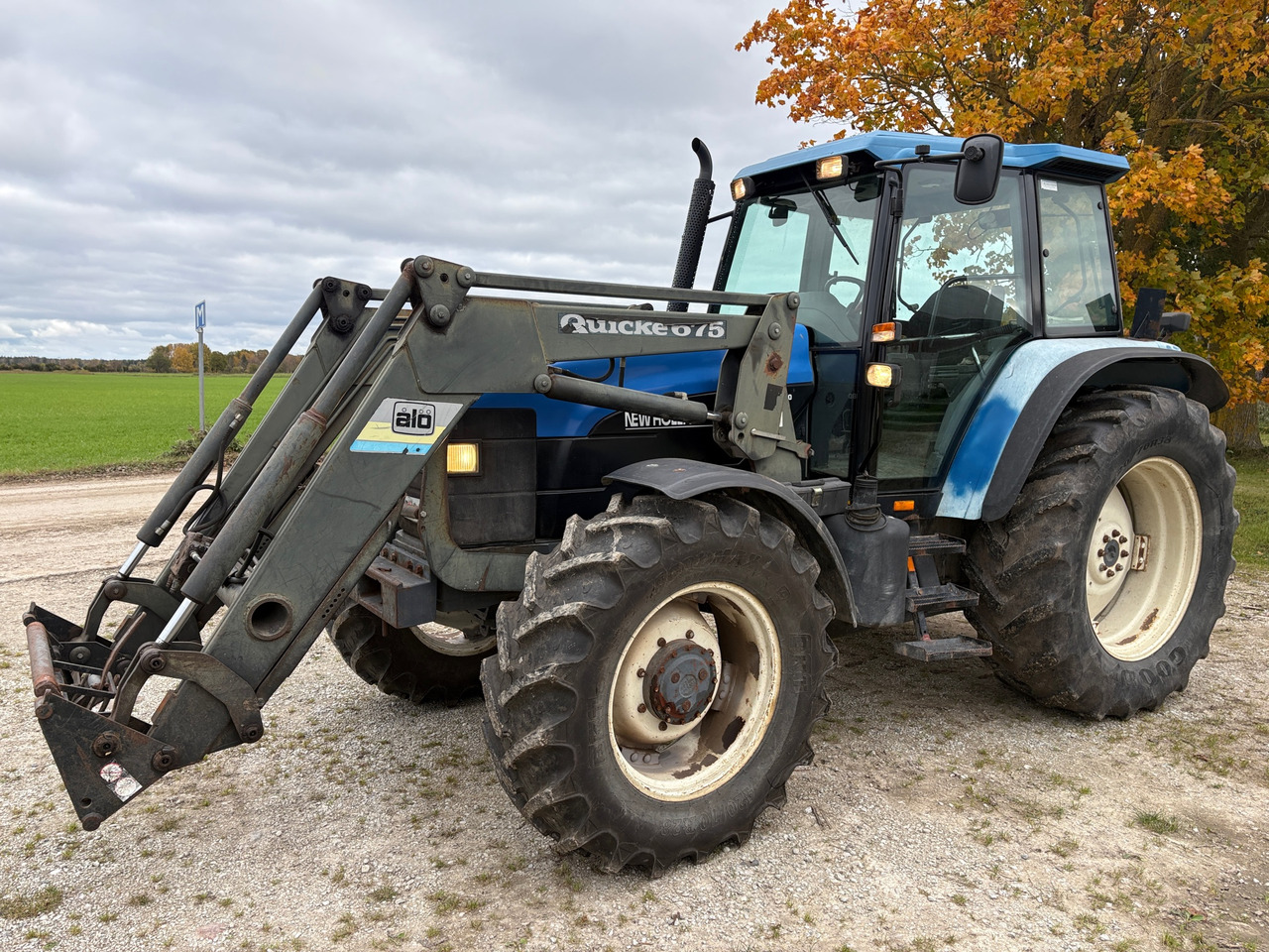New Holland Ford 8160 Turbo - جرار: صور 1 New Holland Ford 8160 Turbo - جرار: صور 1