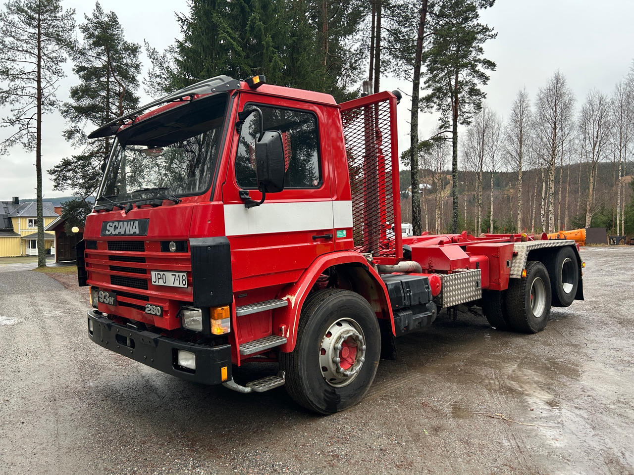 Scania 93H - شاحنة ذات الخطاف: صور 1 Scania 93H - شاحنة ذات الخطاف: صور 1