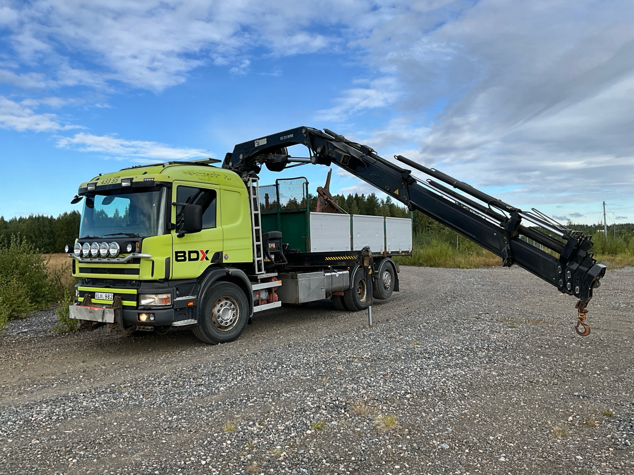 Scania P114GB 6X2 - شاحنة كرين: صور 1 Scania P114GB 6X2 - شاحنة كرين: صور 1