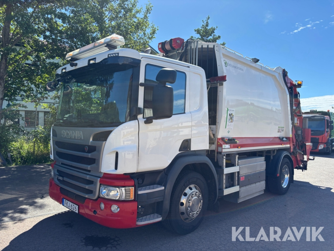 Scania P340 - شاحنة القمامة: صور 1 Scania P340 - شاحنة القمامة: صور 1