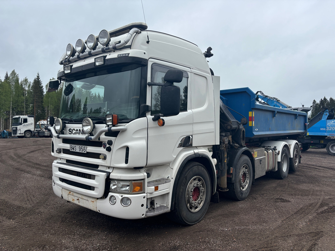 Scania P400 - شاحنة كرين: صور 1 Scania P400 - شاحنة كرين: صور 1