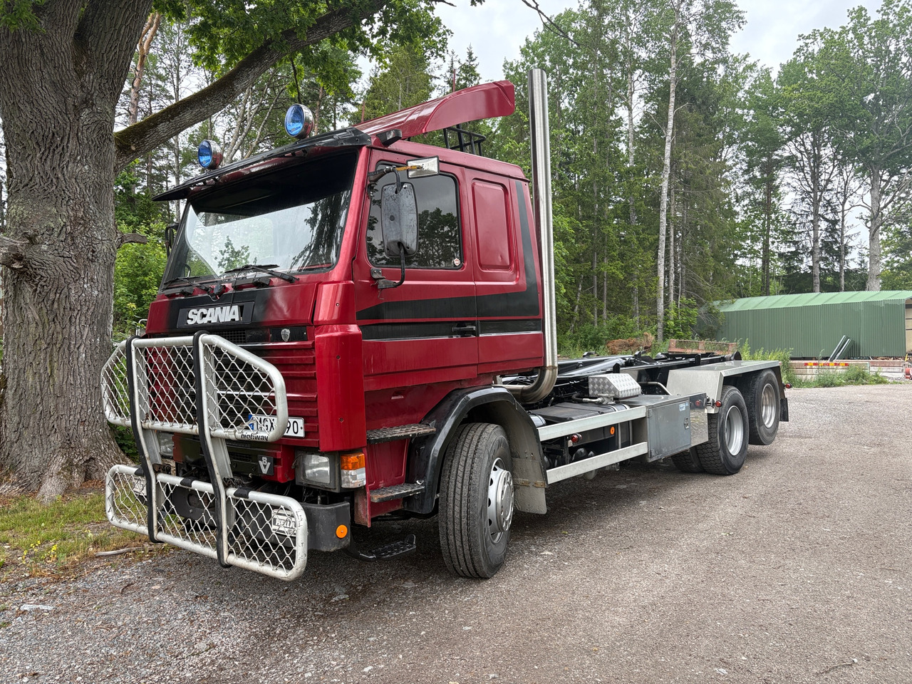 Scania R142H 6X2 46 - شاحنة ذات الخطاف: صور 1 Scania R142H 6X2 46 - شاحنة ذات الخطاف: صور 1
