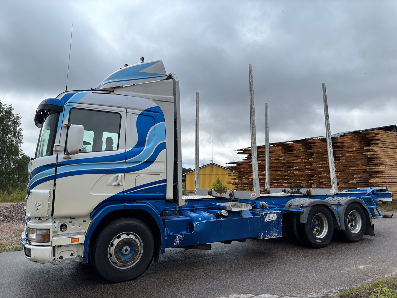 Scania R164 6X4 - شاحنة: صور 1 Scania R164 6X4 - شاحنة: صور 1