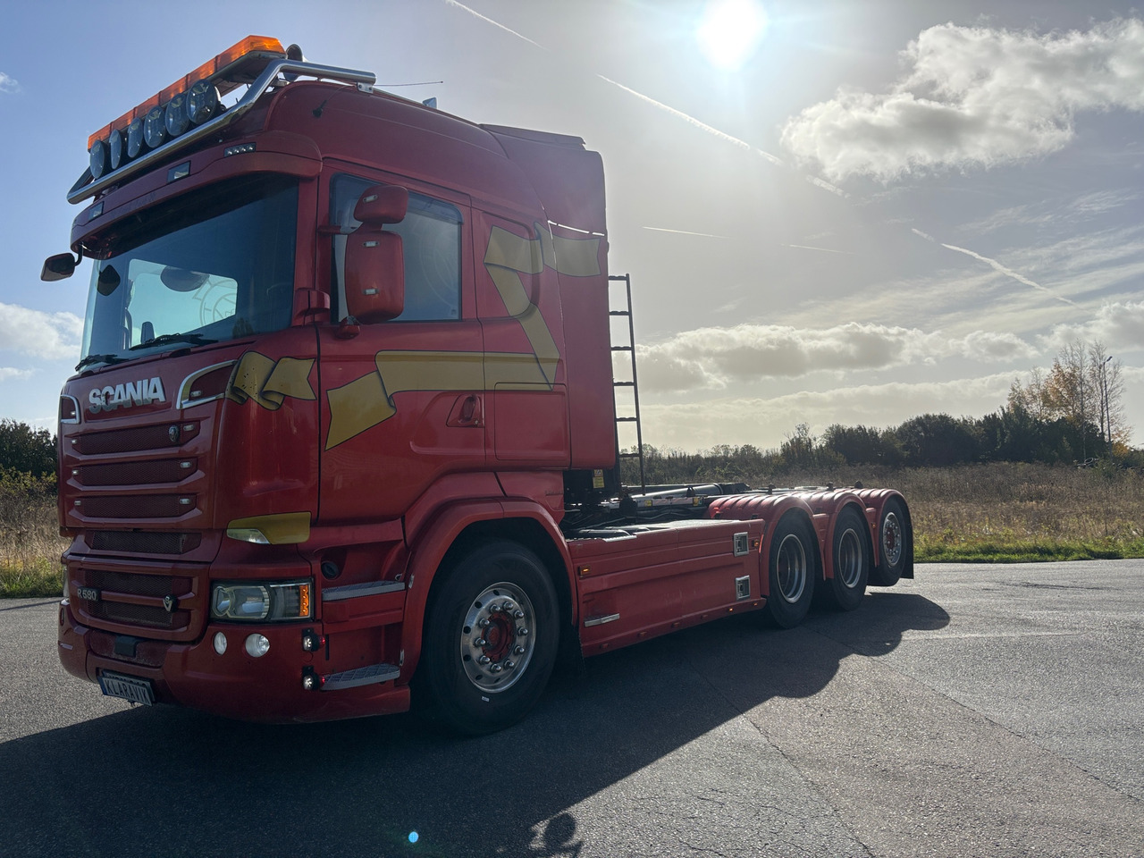 Scania R580 - شاحنة ذات الخطاف: صور 1 Scania R580 - شاحنة ذات الخطاف: صور 1