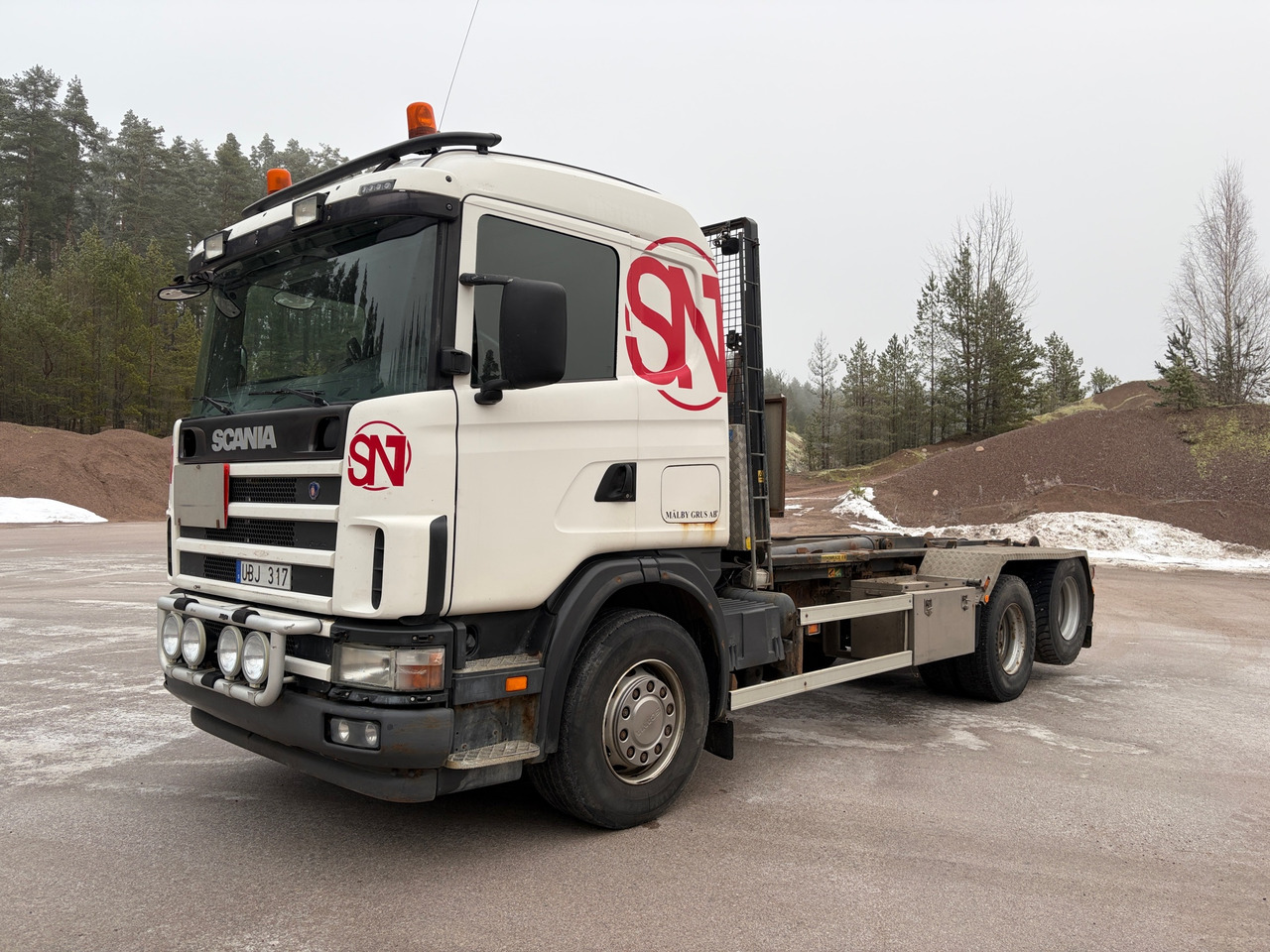 Scania - شاحنة ذات الخطاف: صور 1 Scania - شاحنة ذات الخطاف: صور 1