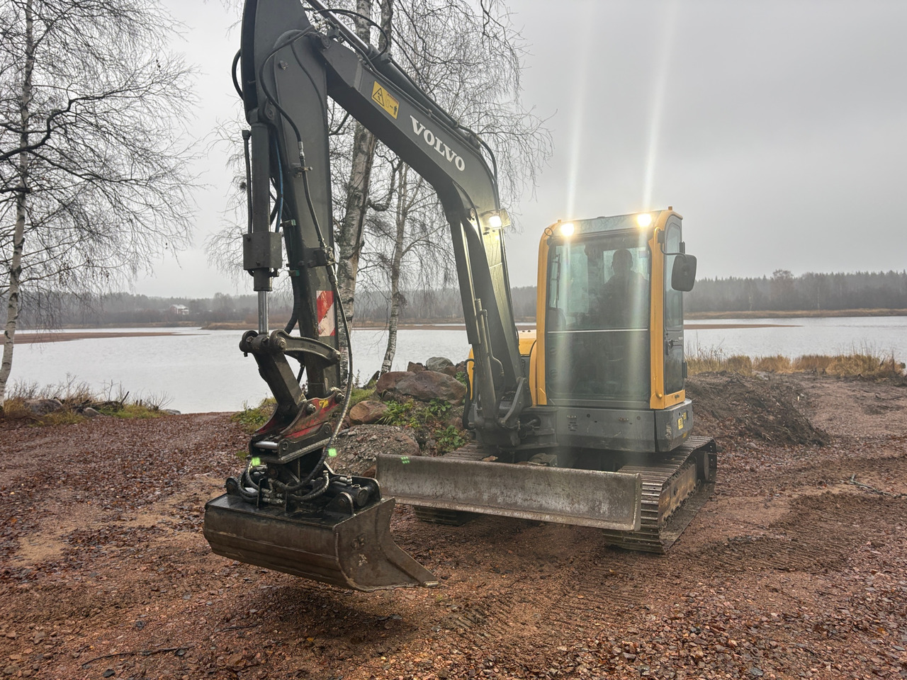 Volvo Ecr 58 - حفارة: صور 1 Volvo Ecr 58 - حفارة: صور 1