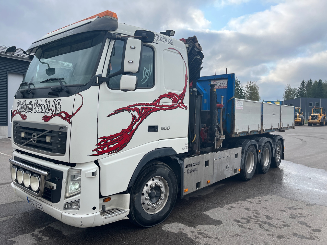 Volvo FH 500 - شاحنة كرين: صور 1 Volvo FH 500 - شاحنة كرين: صور 1