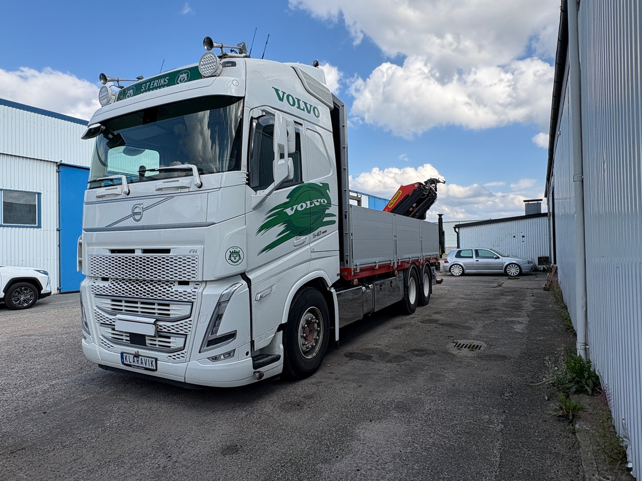 Volvo FH13 - شاحنة كرين: صور 1 Volvo FH13 - شاحنة كرين: صور 1