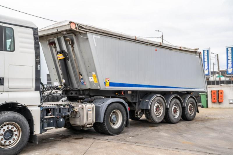 قلابة نصف مقطورة Fliegl SDS01-ALU-32m3: صور 8