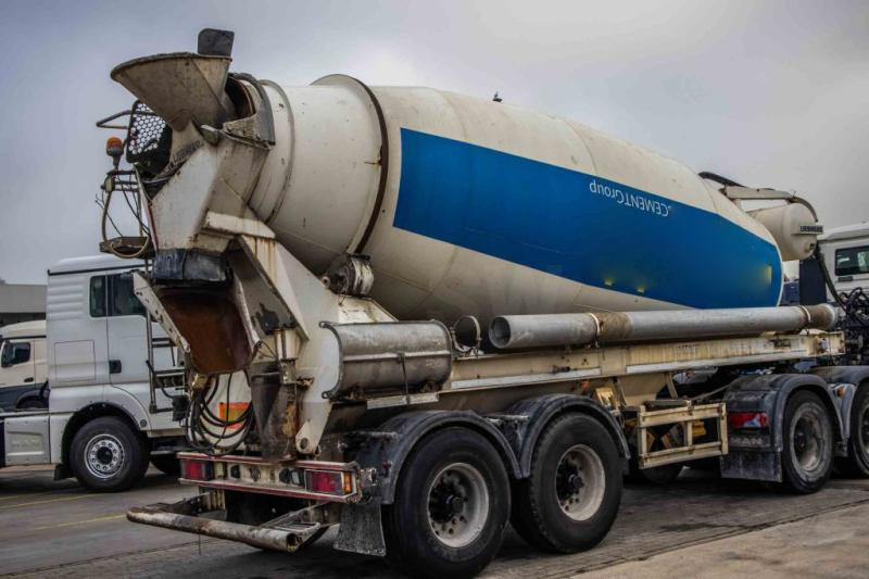نصف مقطورة خلاطة خرسانة Liebherr LIEBHERR BETON MIXER/MALAXEUR/MISCHER 12M3: صور 7