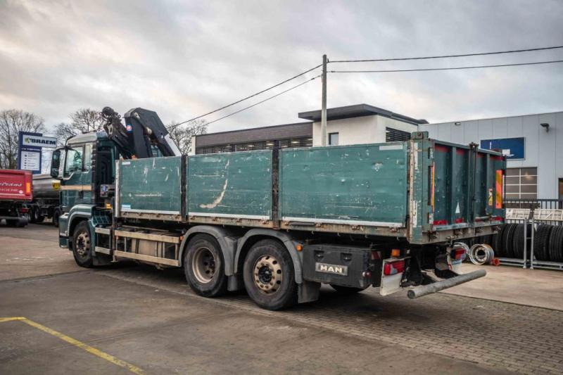 قلابات, شاحنة كرين MAN TGS 26.440 BL + HMF 1520: صور 8