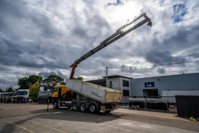 MAN TGS 32.400 BL + Fassi 245A/5x - قلابات, شاحنة كرين: صور 5 MAN TGS 32.400 BL + Fassi 245A/5x - قلابات, شاحنة كرين: صور 5