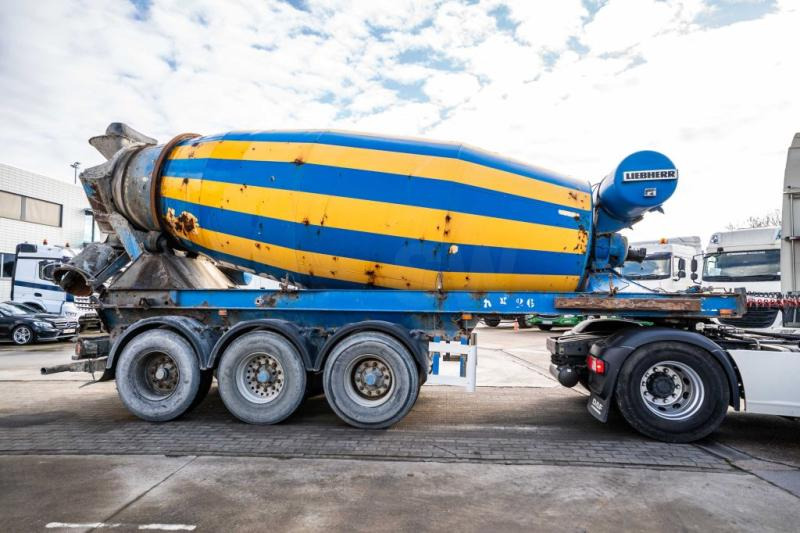 MULLER BETON MIXER/MALAXEUR/MISCHER LIEBHERR 12M3 - نصف مقطورة: صور 3 MULLER BETON MIXER/MALAXEUR/MISCHER LIEBHERR 12M3 - نصف مقطورة: صور 3