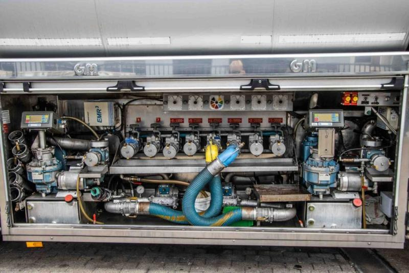 شاحنة صهريج Mercedes ACTROS 2544-MP3+MAGYAR INOX18.200L+17.700L/2X6COMP: صور 7