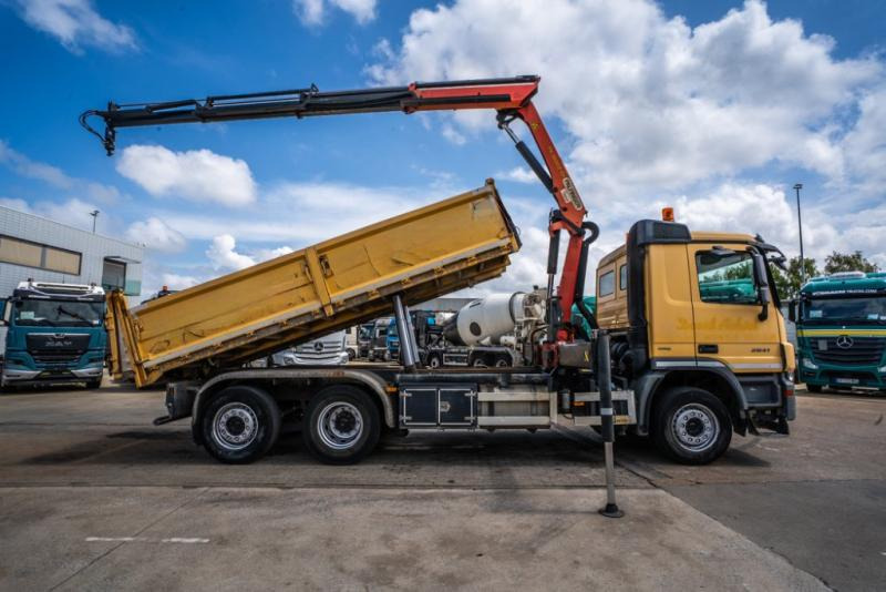 Mercedes ACTROS 2641-MP3-6x2-4+ PK 18 T/m/3XHydr. - قلابات, شاحنة كرين: صور 3 Mercedes ACTROS 2641-MP3-6x2-4+ PK 18 T/m/3XHydr. - قلابات, شاحنة كرين: صور 3