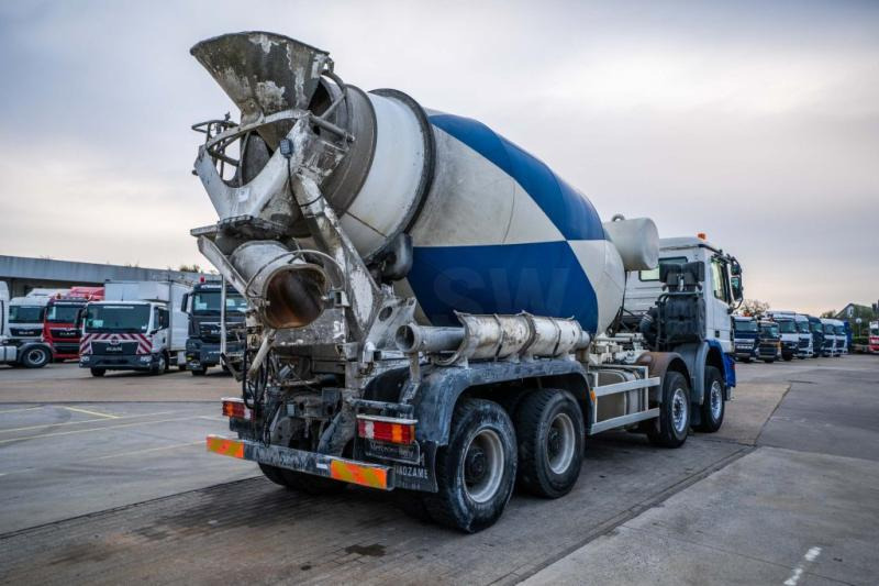 Mercedes ACTROS 4141 BB-MP2 + MIXER 9M3 - شاحنة خلاطة خرسانة: صور 4 Mercedes ACTROS 4141 BB-MP2 + MIXER 9M3 - شاحنة خلاطة خرسانة: صور 4