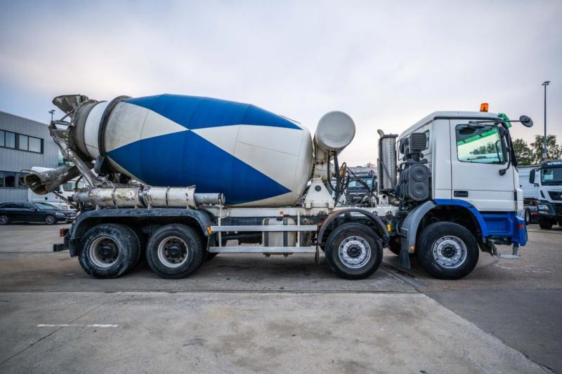 Mercedes ACTROS 4141 BB-MP2 + MIXER 9M3 - شاحنة خلاطة خرسانة: صور 3 Mercedes ACTROS 4141 BB-MP2 + MIXER 9M3 - شاحنة خلاطة خرسانة: صور 3