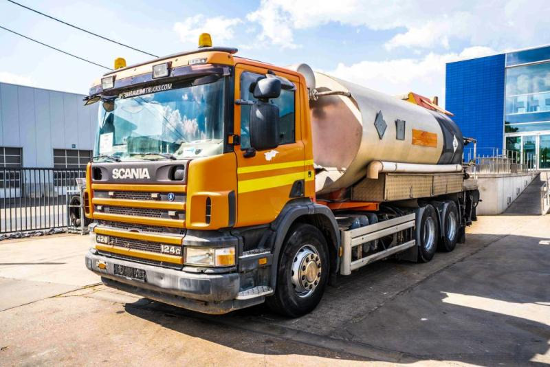 Scania SCANIA 124G420-6x4/BITUMEN/ASFALT - شاحنة صهريج: صور 1 Scania SCANIA 124G420-6x4/BITUMEN/ASFALT - شاحنة صهريج: صور 1