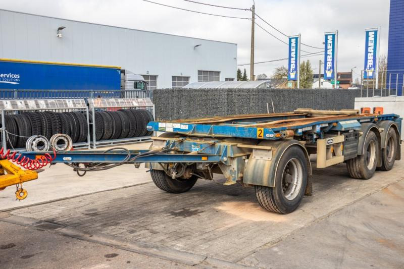 VANHOOL CONTAINER AANHANGER - مقطورة: صور 1 VANHOOL CONTAINER AANHANGER - مقطورة: صور 1