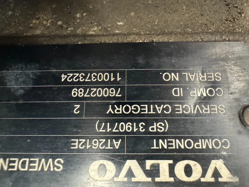 Volvo AT2612E, AT2612F,ATO3112F, AT2612D - علبة التروس: صور 2 Volvo AT2612E, AT2612F,ATO3112F, AT2612D - علبة التروس: صور 2