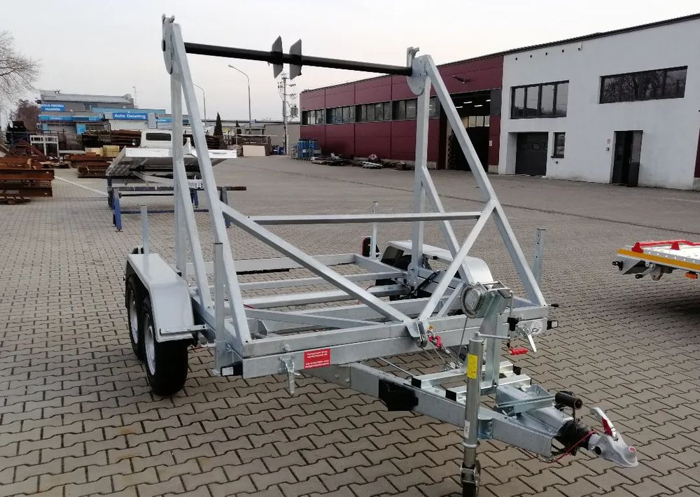 Besttrailers Przyczepa kablowa DMC 2700 kg K14" dwie osie - مقطورة بكرة الكابل: صور 2 Besttrailers Przyczepa kablowa DMC 2700 kg K14" dwie osie - مقطورة بكرة الكابل: صور 2