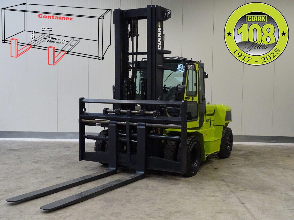 Clark C80D900 - Empty Containers Handler - رافعة شوكية ديزل: صور 1 Clark C80D900 - Empty Containers Handler - رافعة شوكية ديزل: صور 1