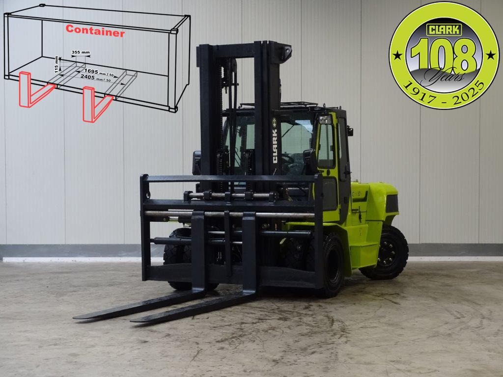 Clark C80D900 - TRIPLEX - NEU - رافعة شوكية ديزل: صور 1 Clark C80D900 - TRIPLEX - NEU - رافعة شوكية ديزل: صور 1