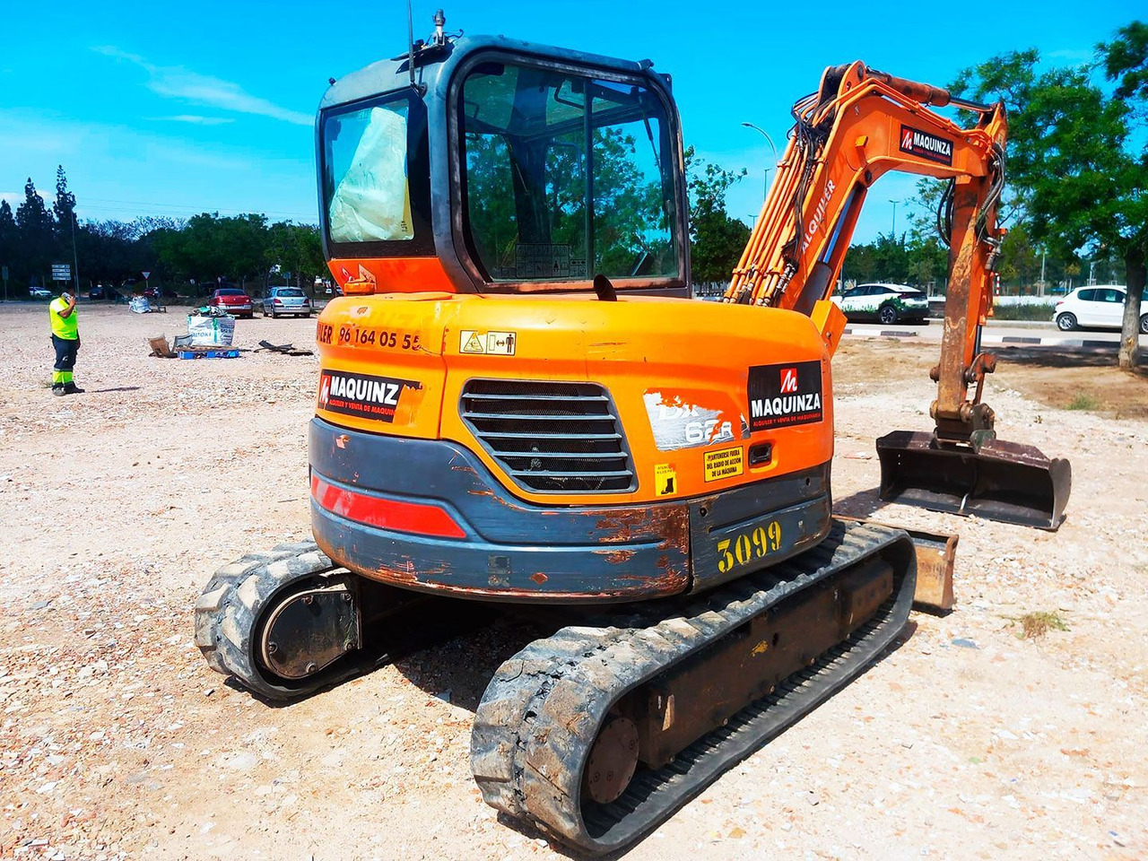 DOOSAN DX62R-3 - حفارة مصغرة: صور 5 DOOSAN DX62R-3 - حفارة مصغرة: صور 5