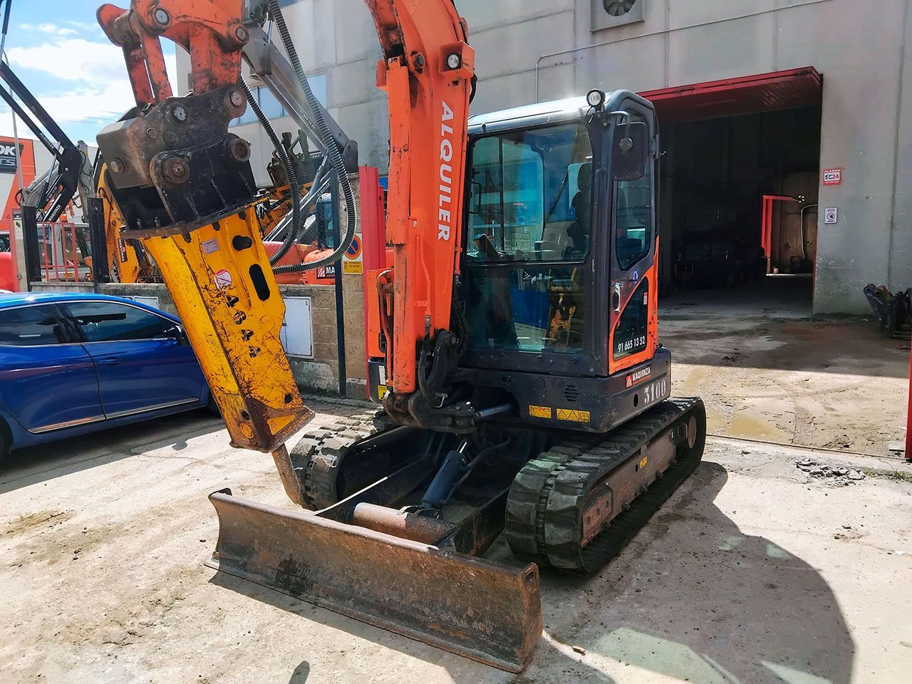 DOOSAN DX62R-3 - حفارة مصغرة: صور 1 DOOSAN DX62R-3 - حفارة مصغرة: صور 1