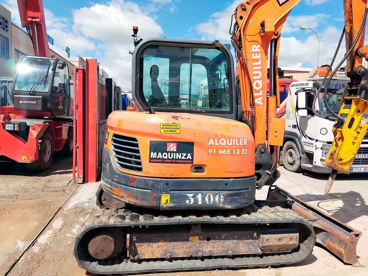 DOOSAN DX62R-3 - حفارة مصغرة: صور 3 DOOSAN DX62R-3 - حفارة مصغرة: صور 3