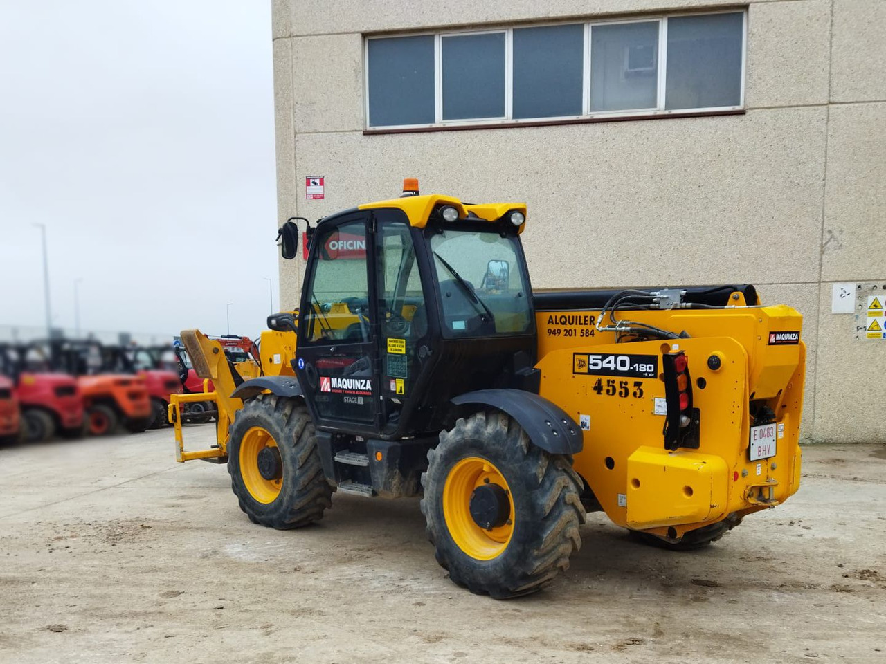 JCB 540.180 - رافعة تلسكوبية: صور 3 JCB 540.180 - رافعة تلسكوبية: صور 3
