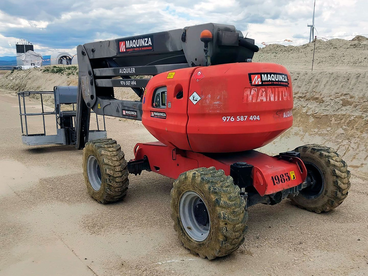 MANITOU 160ATJ EJE OSCILANTE - رافعات سلة مفصلية: صور 5 MANITOU 160ATJ EJE OSCILANTE - رافعات سلة مفصلية: صور 5