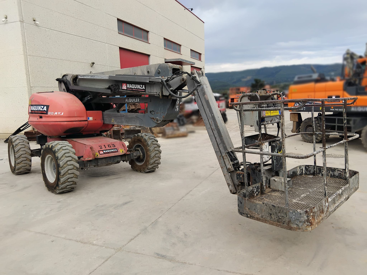 MANITOU 160ATJ EJE OSCILANTE - رافعات سلة مفصلية: صور 2 MANITOU 160ATJ EJE OSCILANTE - رافعات سلة مفصلية: صور 2