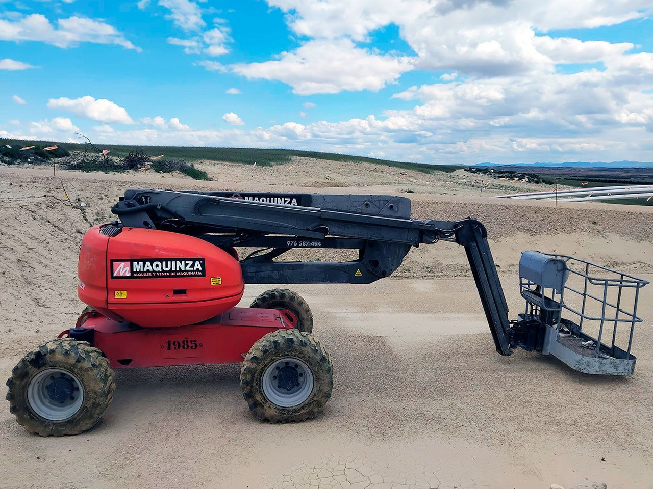 MANITOU 160ATJ EJE OSCILANTE - رافعات سلة مفصلية: صور 1 MANITOU 160ATJ EJE OSCILANTE - رافعات سلة مفصلية: صور 1