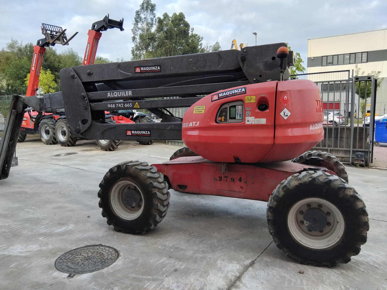 MANITOU 180ATJ - رافعات سلة مفصلية: صور 2 MANITOU 180ATJ - رافعات سلة مفصلية: صور 2