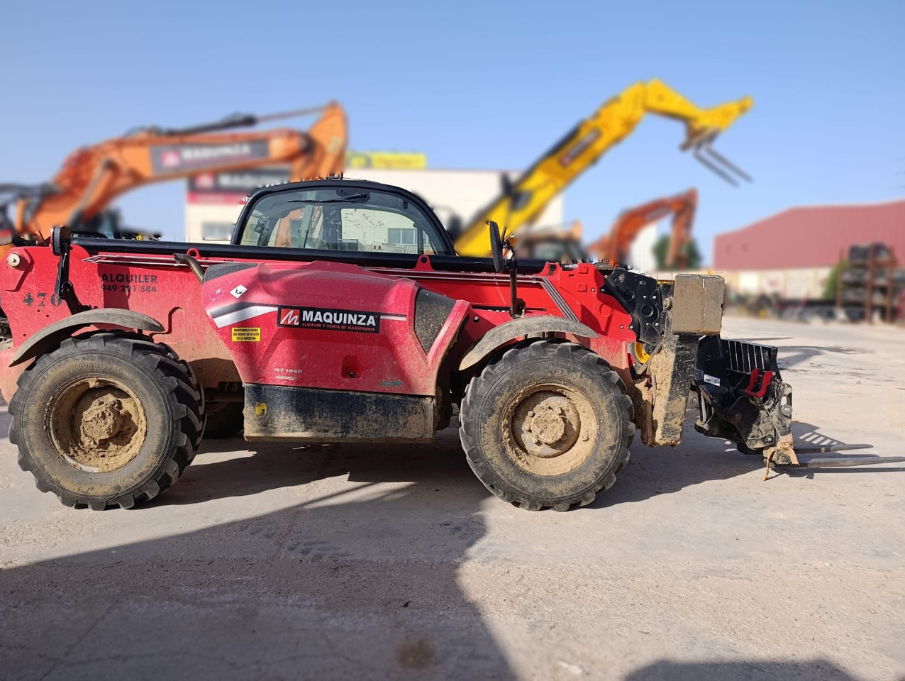 MANITOU MT1840 EASY 75D - رافعة تلسكوبية: صور 2 MANITOU MT1840 EASY 75D - رافعة تلسكوبية: صور 2
