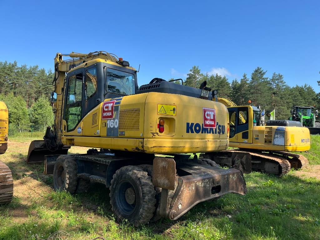 Komatsu PW 160-7 - حفارة على عجلات: صور 4 Komatsu PW 160-7 - حفارة على عجلات: صور 4
