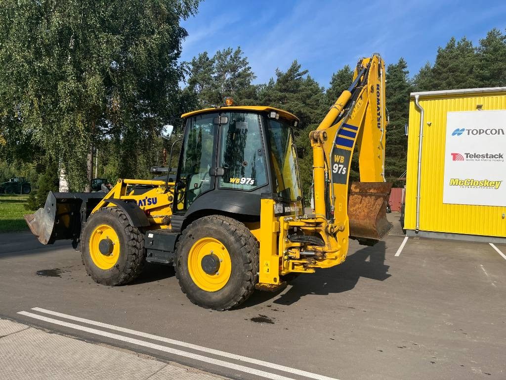 Komatsu WB 97 S-8 - حفار متعدد الاستخدام: صور 2 Komatsu WB 97 S-8 - حفار متعدد الاستخدام: صور 2
