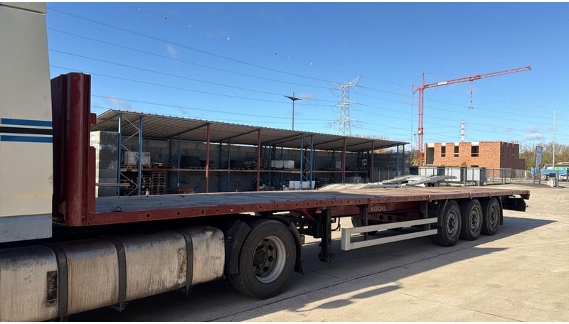 Kögel S 24 (BPW / DISC BRAKES / FREINS DISQUE) - نصف مقطورة مسطحة: صور 1 Kögel S 24 (BPW / DISC BRAKES / FREINS DISQUE) - نصف مقطورة مسطحة: صور 1